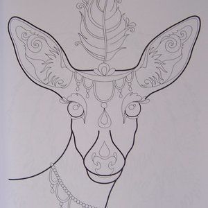 Download Design Originals Office Design Originals Dapper Animal Coloring Book New Poshmark